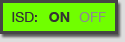 Click here to turn ISD on and off.